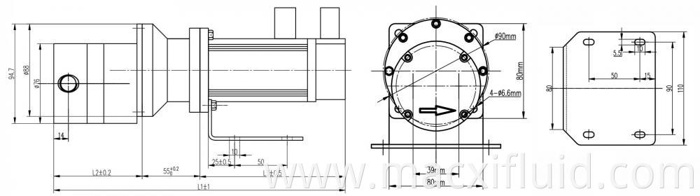 88 Servo Motor Micro Gear Pump